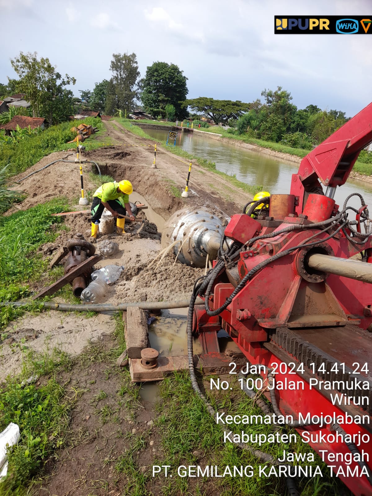 Pekerjaan HDD dan Open Cut Proyek SPAM Regional Wosusokas Tahap II gallery 7