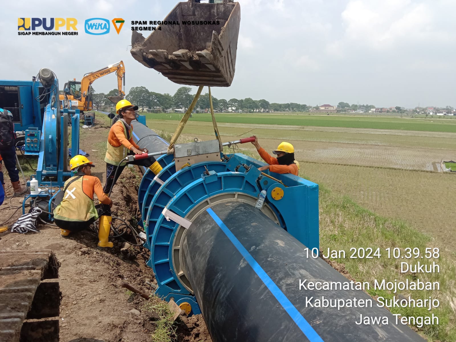 Pekerjaan HDD dan Open Cut Proyek SPAM Regional Wosusokas Tahap II gallery 3
