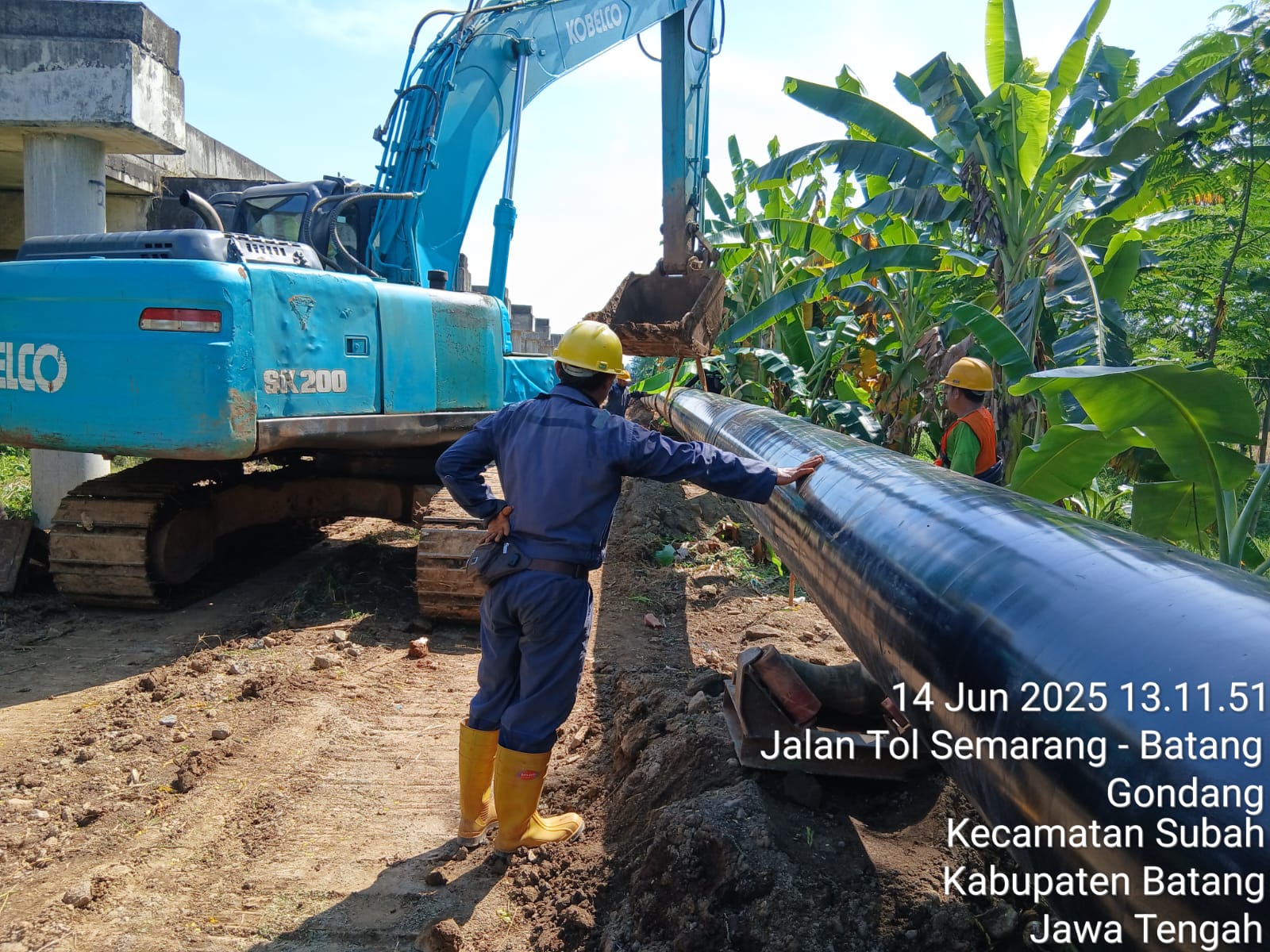 HDD Pembangunan Pipa Transmisi Gas Bumi Cirebon - Semarang Tahap 2 (CISEM 2) gallery 7