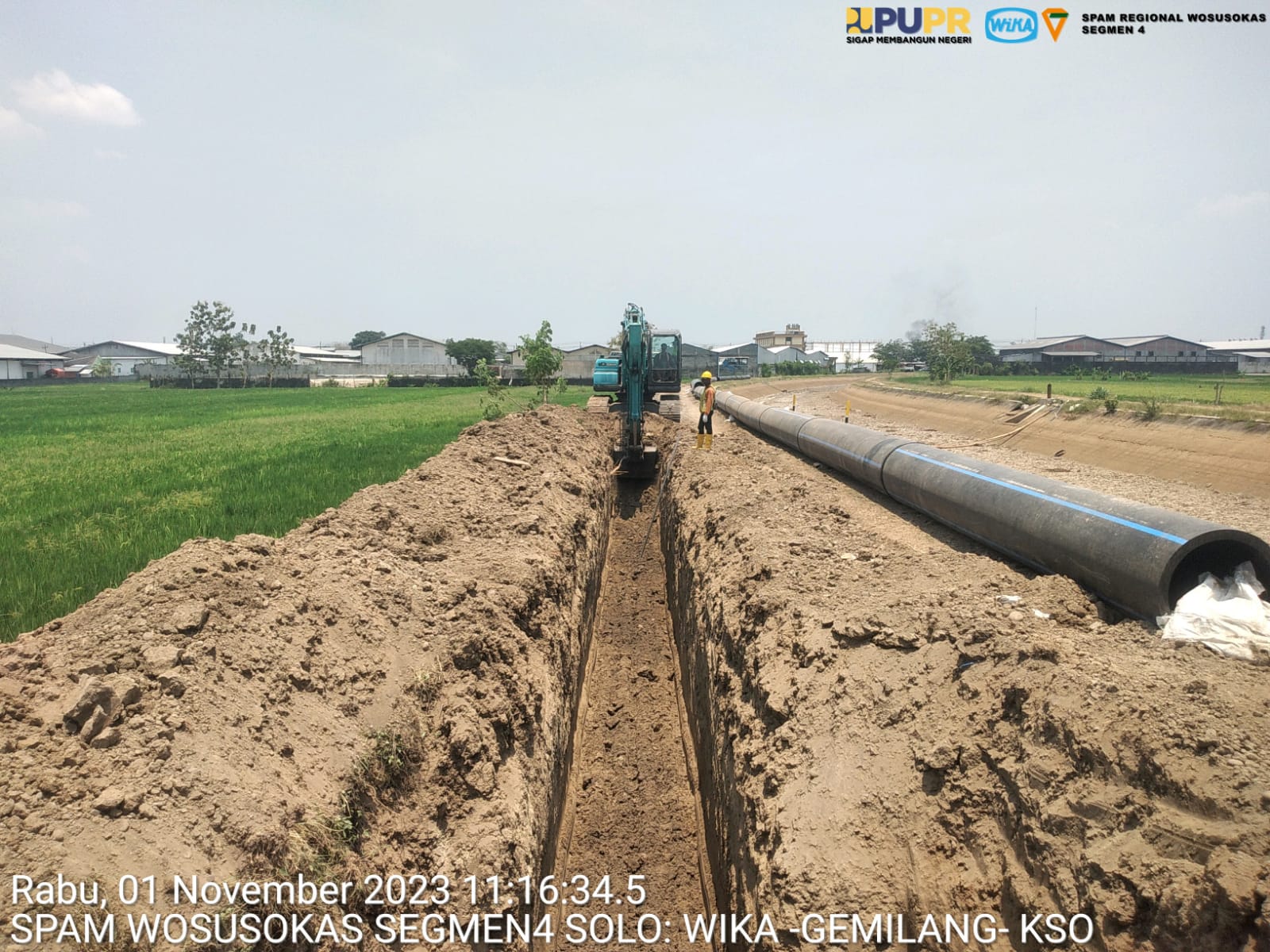 Pekerjaan HDD dan Open Cut Proyek SPAM Regional Wosusokas Tahap II gallery 6