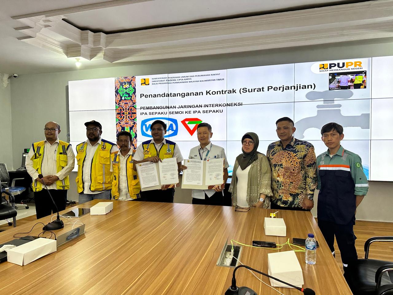 Proyek Pembangunan Jaringan Interkoneksi IPA Sepaku Semoi ke IPA Sepaku